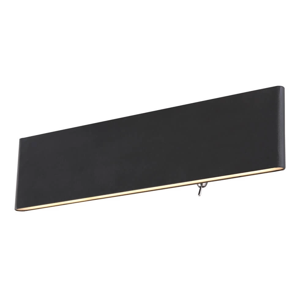 Design wandlamp Siegfried M zwart met schakelaar Design wandlamp Siegfried M zwart met schakelaar