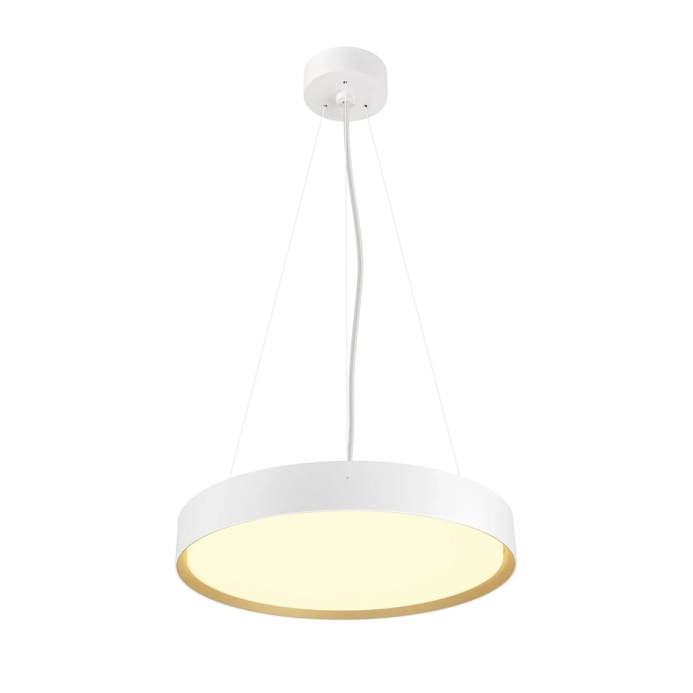 Plafondlamp Decona Ø 42cm wit met goud - 3000K/4000K SLV 4024163302937