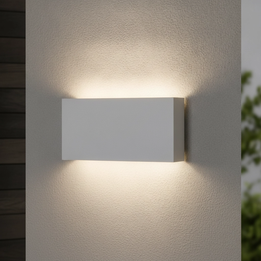 Wandlamp Mile dun design wit