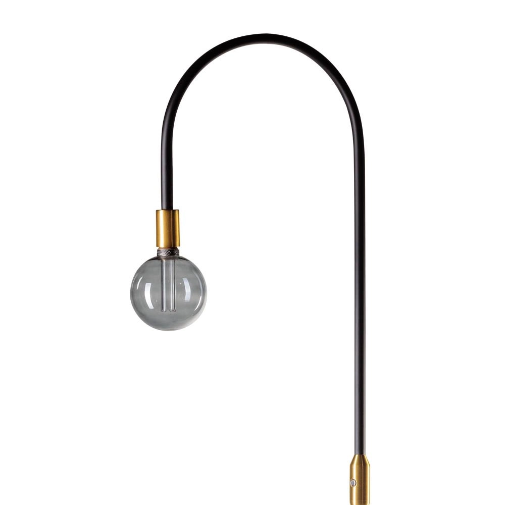 Vloerlamp Pike 180cm zwart met goud ETH 8719075188484