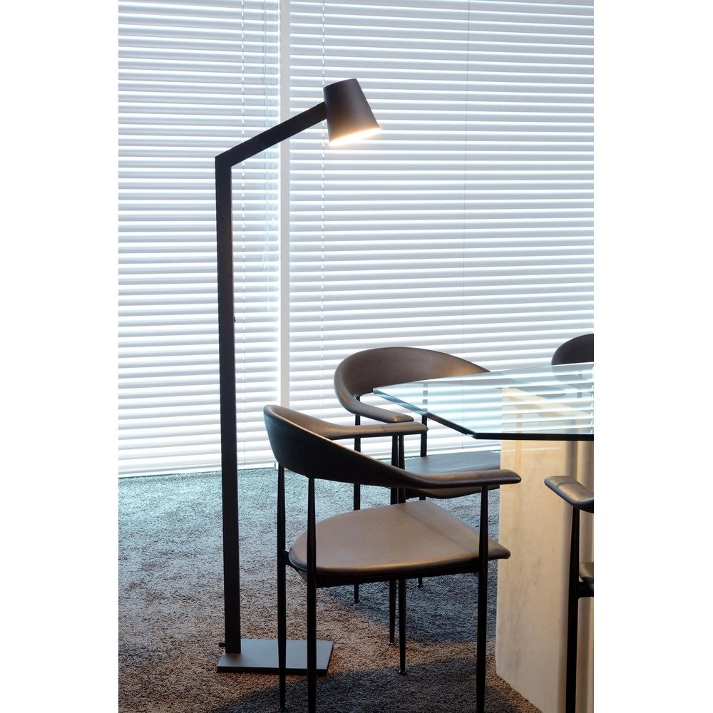 Zwarte leeslamp Mizuko design Lucide 5411212201737