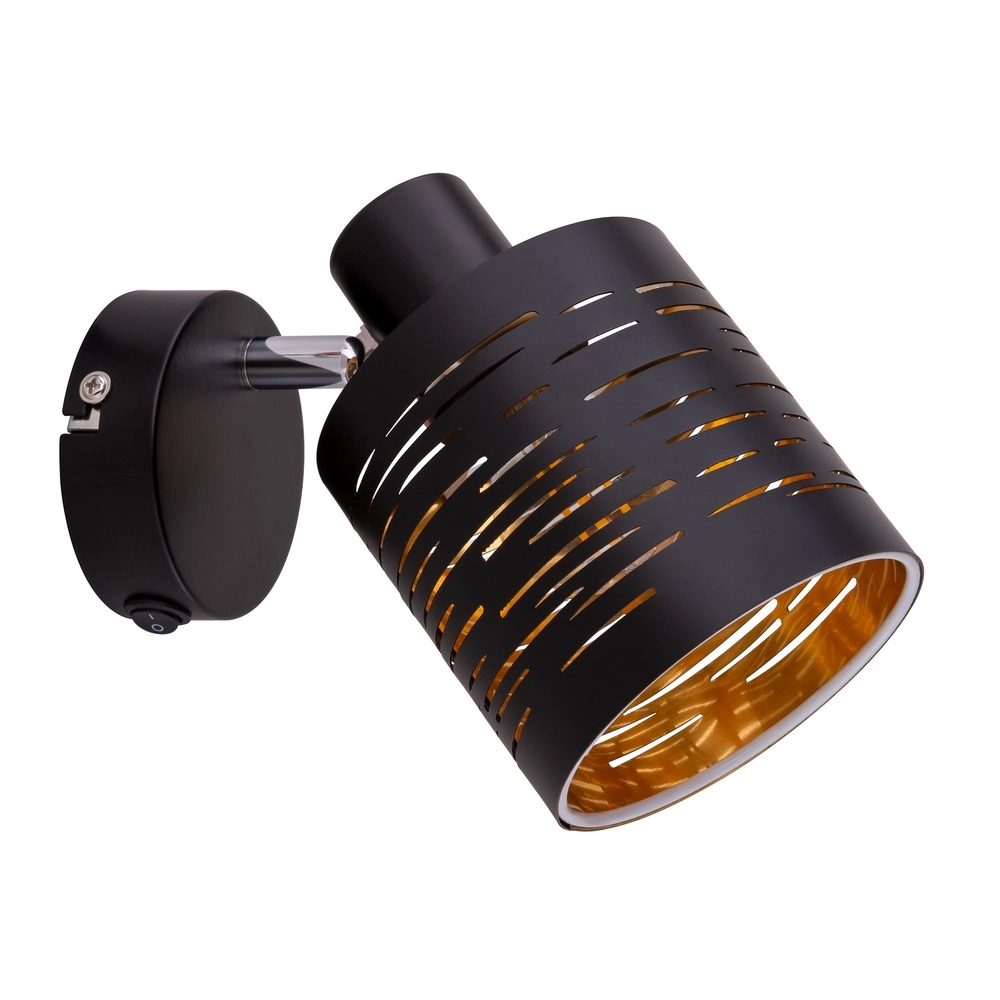 Wandlampje Tunno zwart Globo 9007371398072