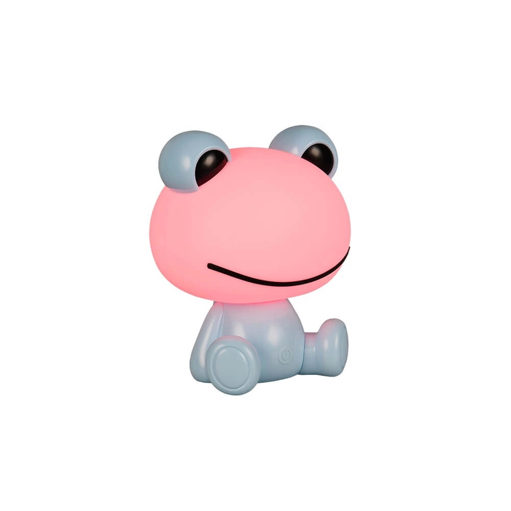 Schattig taffellampje Hopper blauw Trio 4017807643268