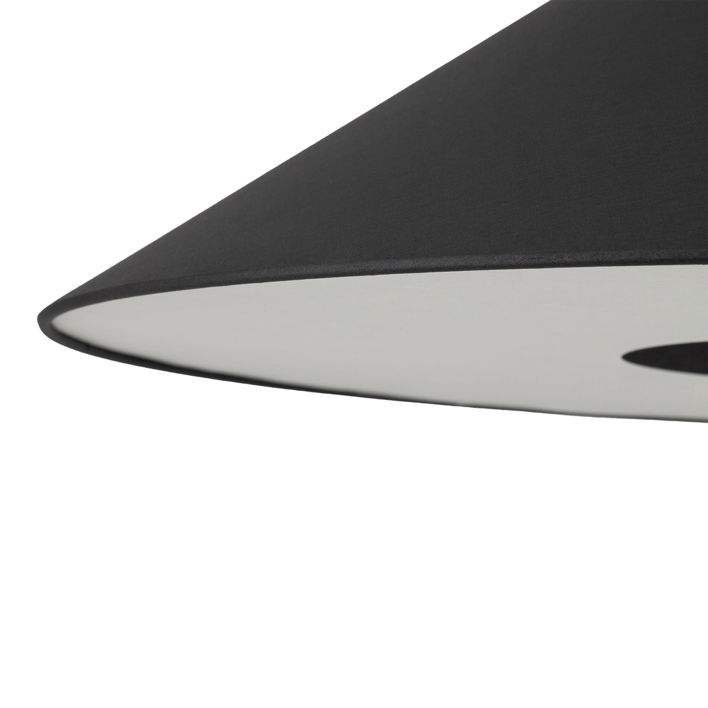 Vloerlamp Poise zwart Ø 72cm Lyora 5903139117685