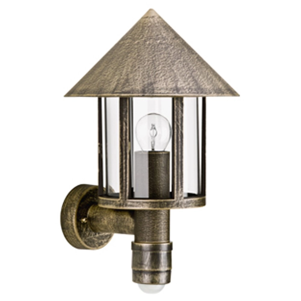 Buitenlamp met bewegingssensor Toit brons