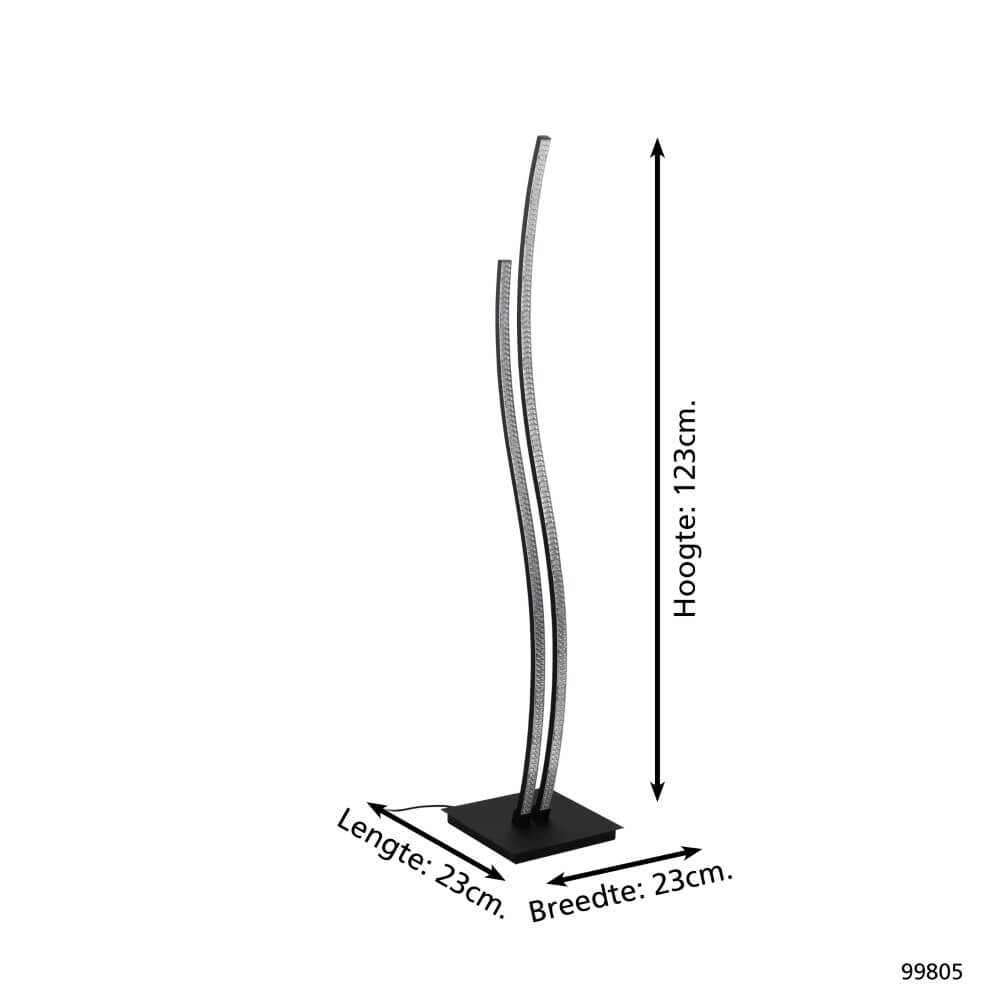 Design led vloerlamp Lejias Eglo 9002759998059