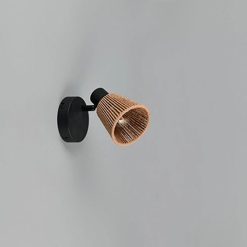 Plafondlamp Natrel enkel bruin Trio 4017807672312