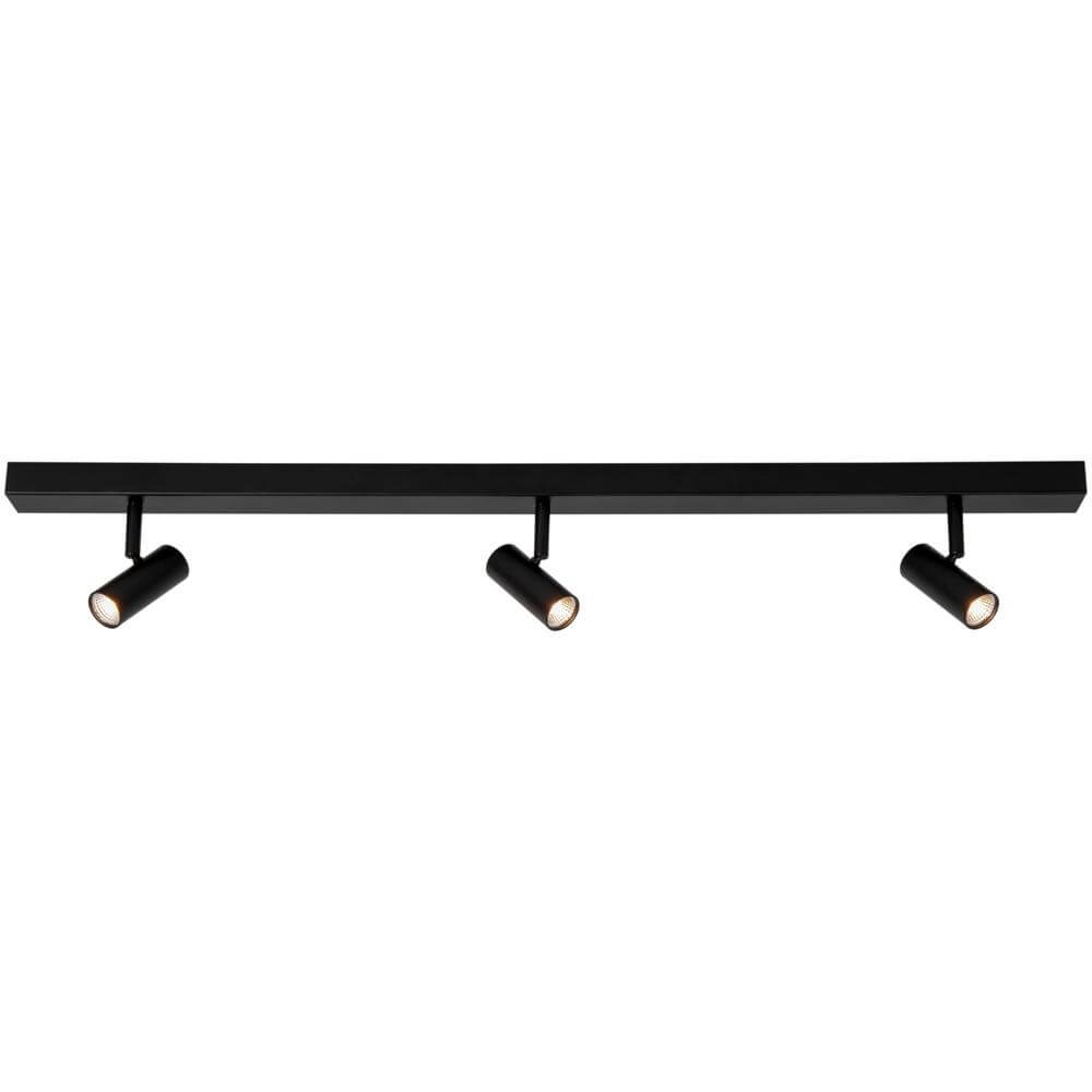 Zwarte plafondlamp Omari 3-lichts