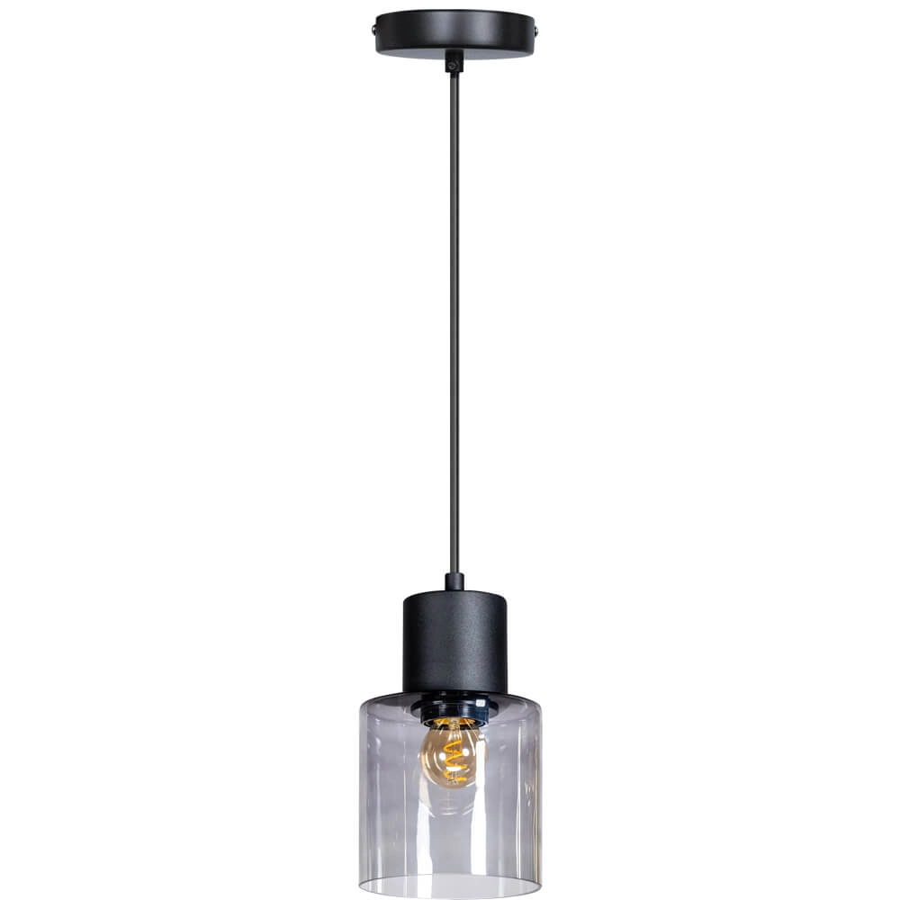 Glazen hanglamp Sledge Glass smoke glas Glazen hanglamp Sledge Glass smoke glas