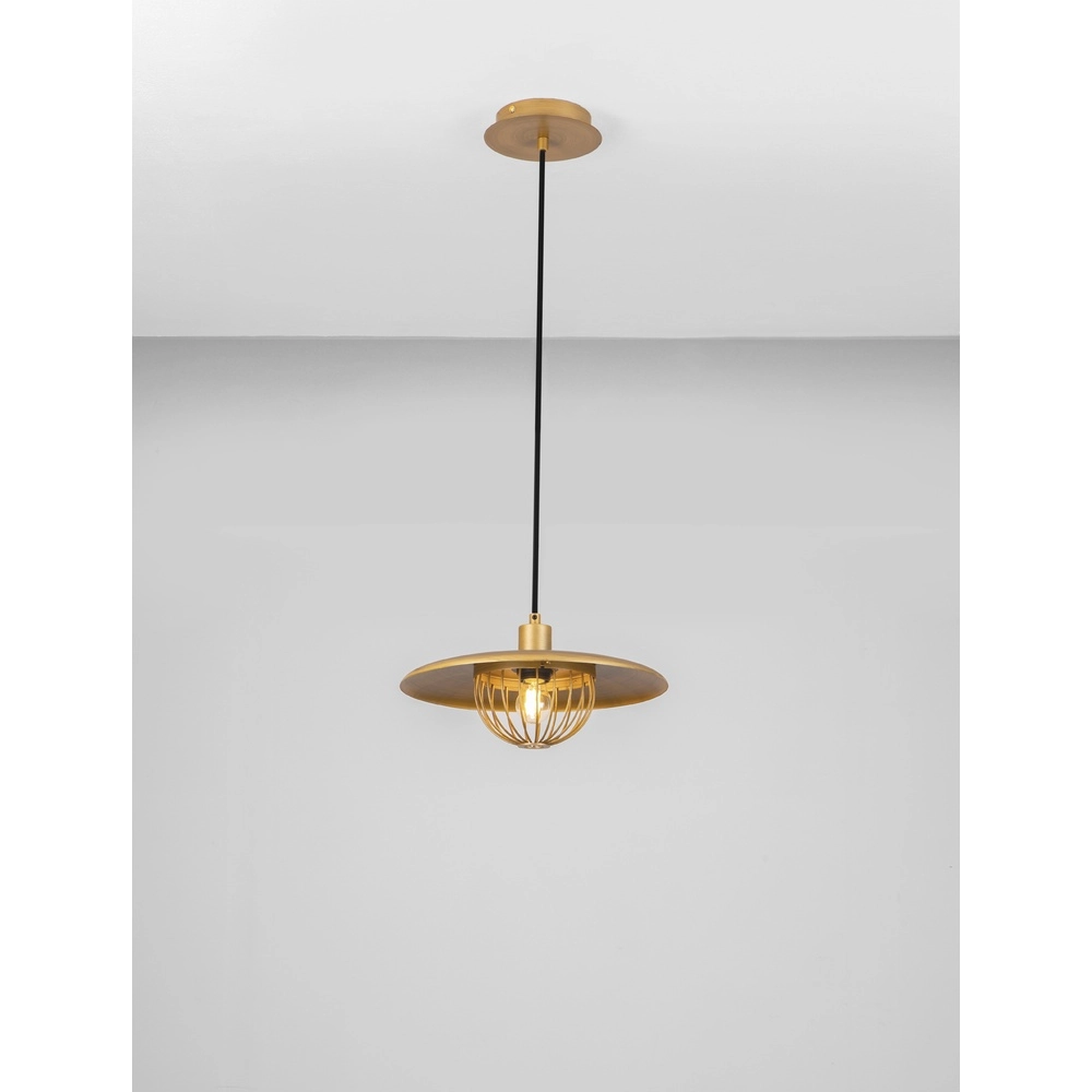 Hanglamp Fox goud Lyora 5212017433527