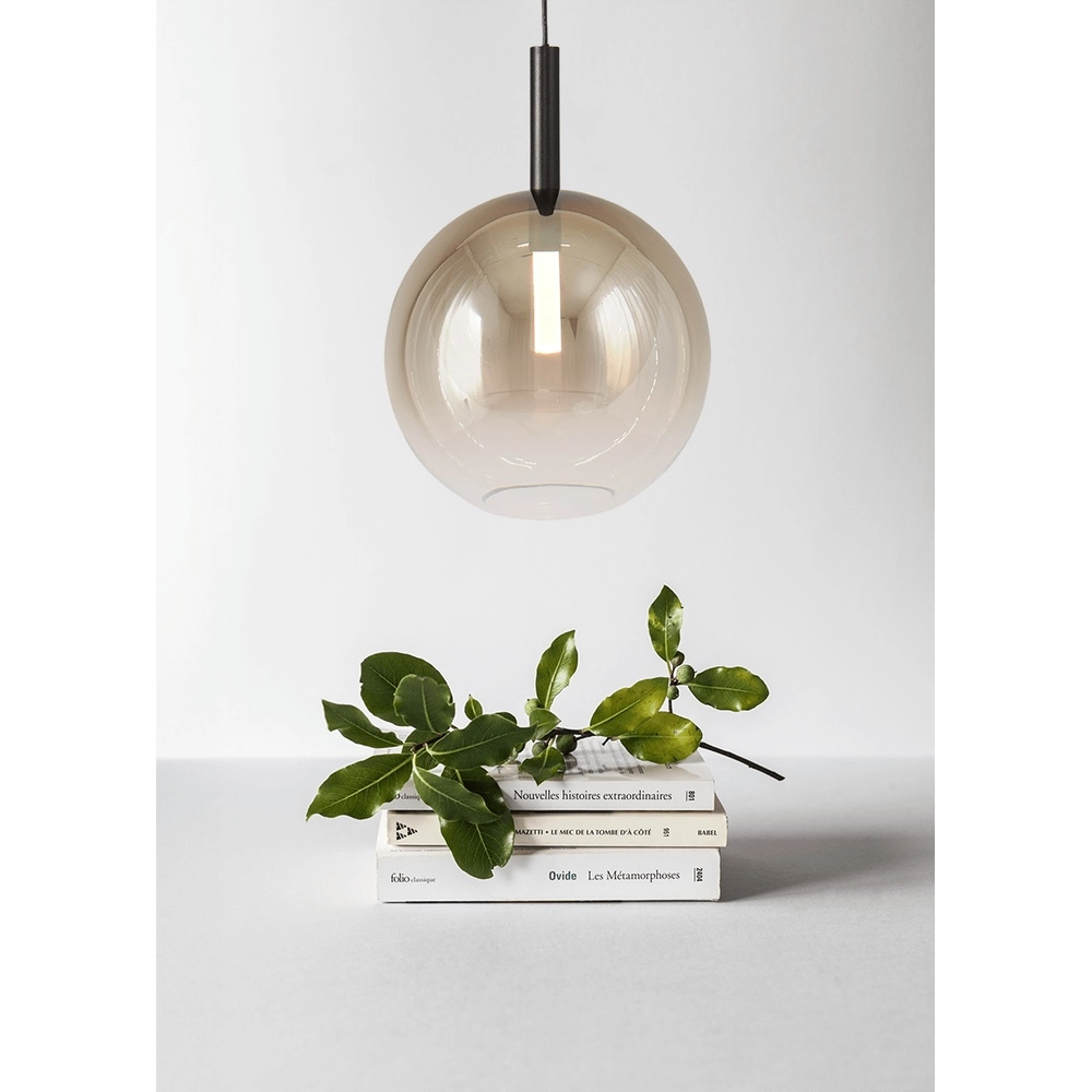 Hanglamp Ø 24cm Lido Ball met gold-fading glas Masterlight 8718121324746