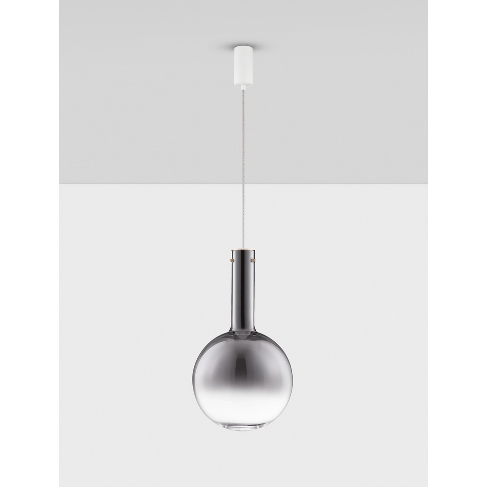 Hanglamp Nostos smoke glas Ø 30cm Lyora 5212017484185