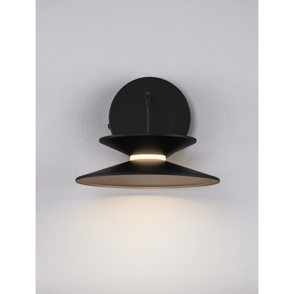 Design wandlamp Morfi zwart Lyora 5212017458506