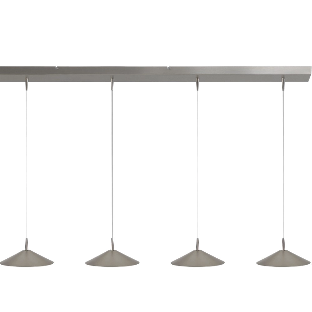 5-lichts hanglamp Ceppo nikkel Ø 22cm Masterlight 8718121358574