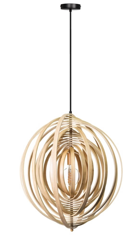 Houten hanglamp Woody Ø 59cm ETH 8720195305330