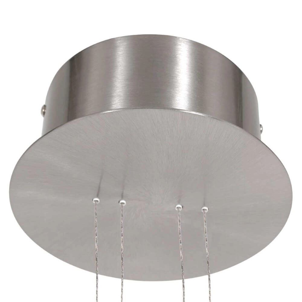 Strakke led hanglamp Piola RVS Steinhauer 8712746167306