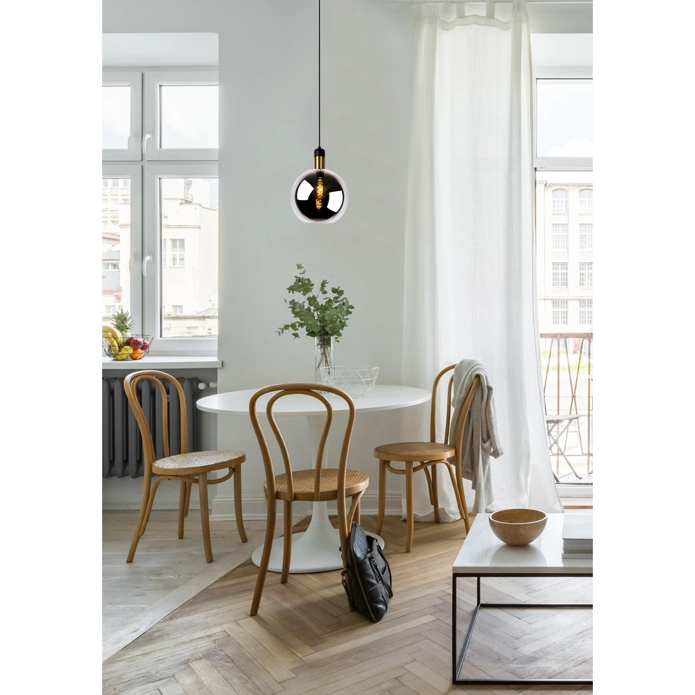 Hanglamp Julius Ø 28cm smoke glas Lucide 5411212343338