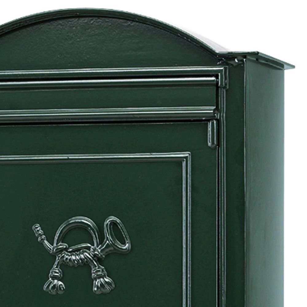 Nostalgische brievenbus Postbox B20 Max muurbus - zwart KS Verlichting 8714732532440