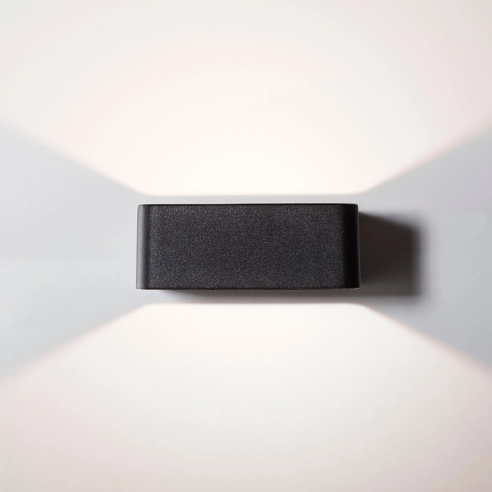 Wandlamp Golda 12cm zwart Brilliant 4004353349256