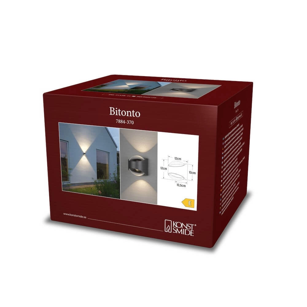 Led muurspot Bitonto KonstSmide 7318307884371