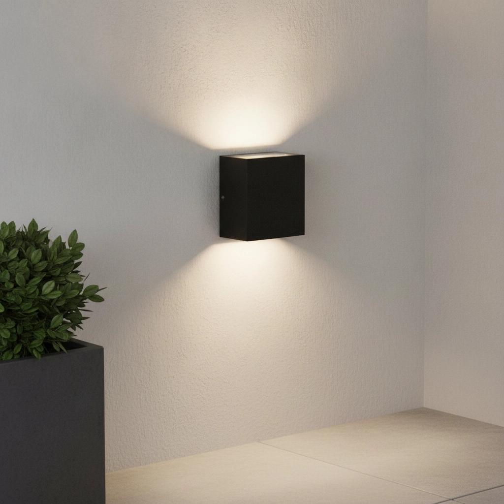 Wandlamp Zaro antraciet