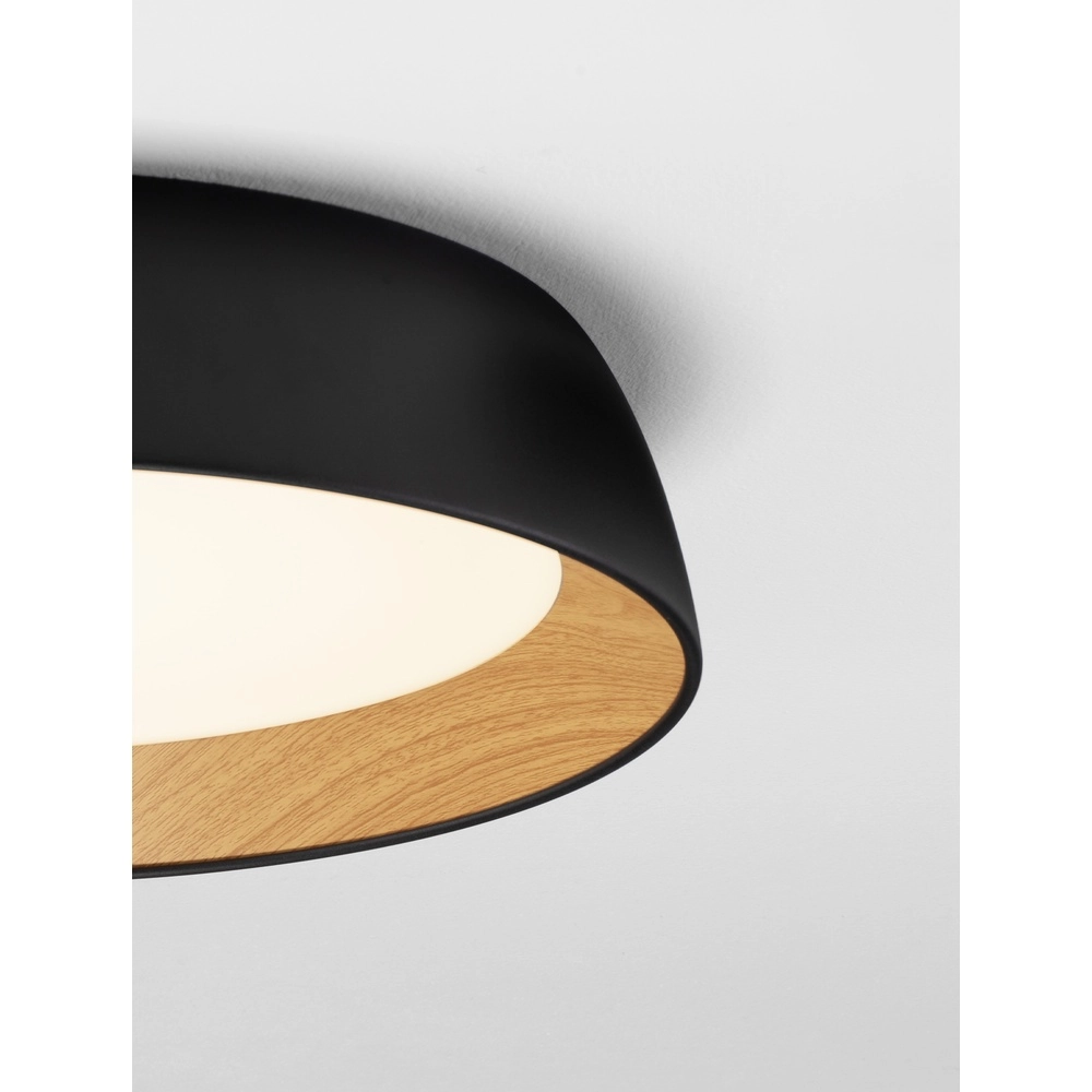 Plafondlamp Sigi  Ø 45cm zwart Lyora 5212017448644