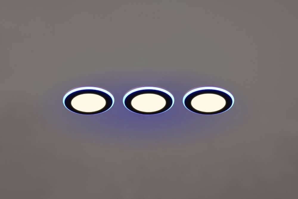 Zwarte inbouwspots Argus set van 3 Trio 4017807574517