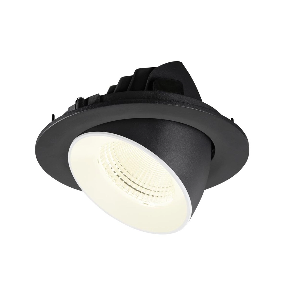 Inbouwspot Numinos Gimble L zwart/wit 4000K - 55gr SLV 4024163310086