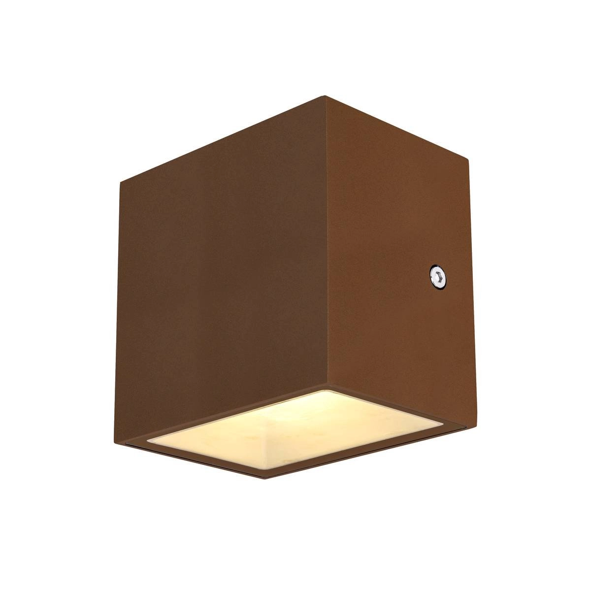 Wandlamp Sitra Up - Down 11cm bruin Wandlamp Sitra Up - Down 11cm bruin