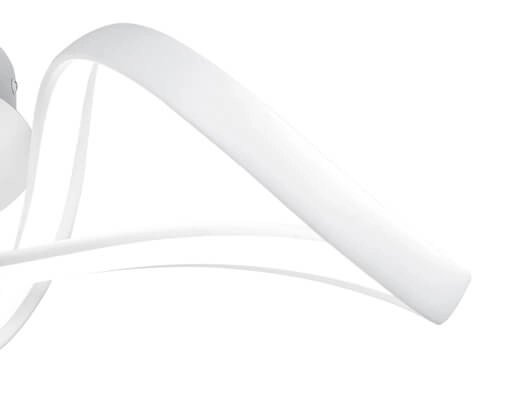Led plafondlamp Perugia wit Trio 4017807525809