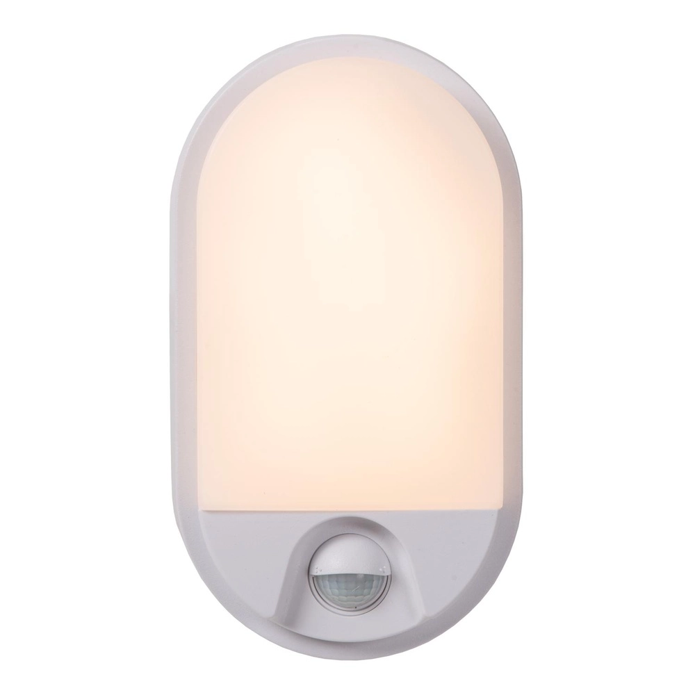 Ovale wandlamp Hups Ir wit met sensor Lucide 5411212221605