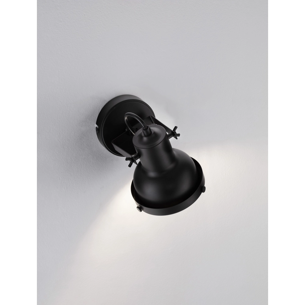 Wandlamp Ruvi zwart enkel Lyora 5212017446350