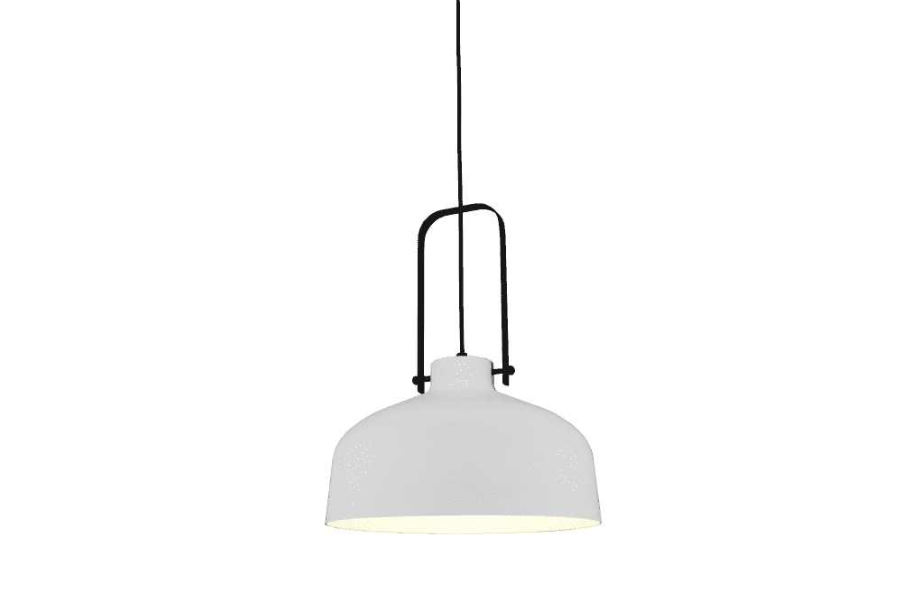 Witte hanglamp Mendoza Ø 37,5cm Witte hanglamp Mendoza Ø 37,5cm