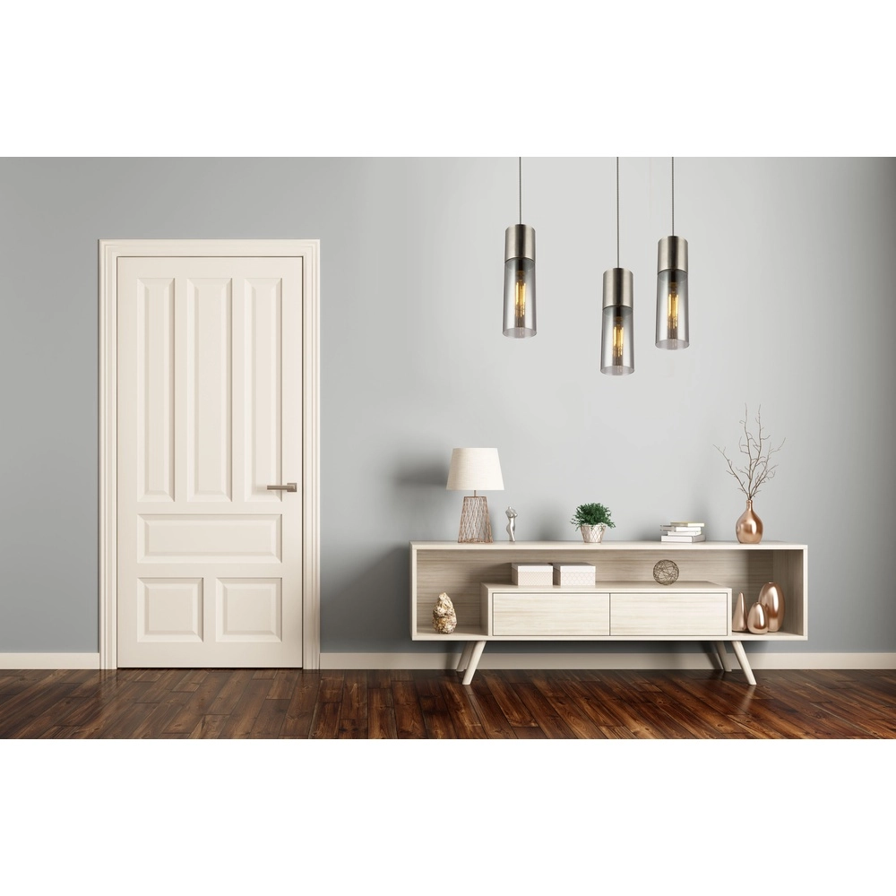 Hanglamp Annika nikkel design Globo 9007371370207