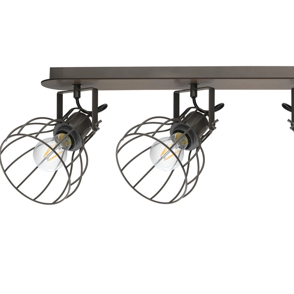 Plafondlamp Sambatello 4-lichts antiekbruin Eglo 9002759981372