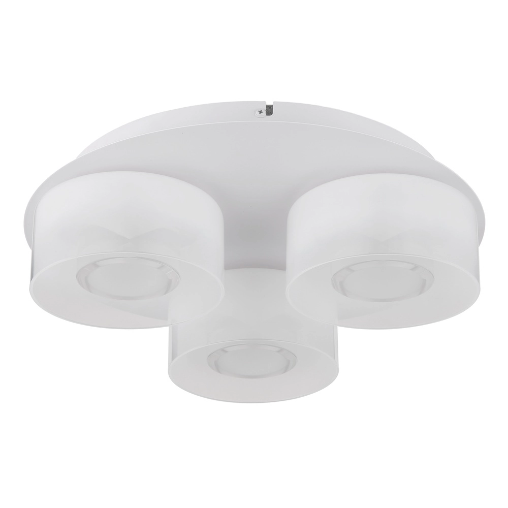 Design plafondlamp Belinda 3-lichts wit Globo 9007371528318