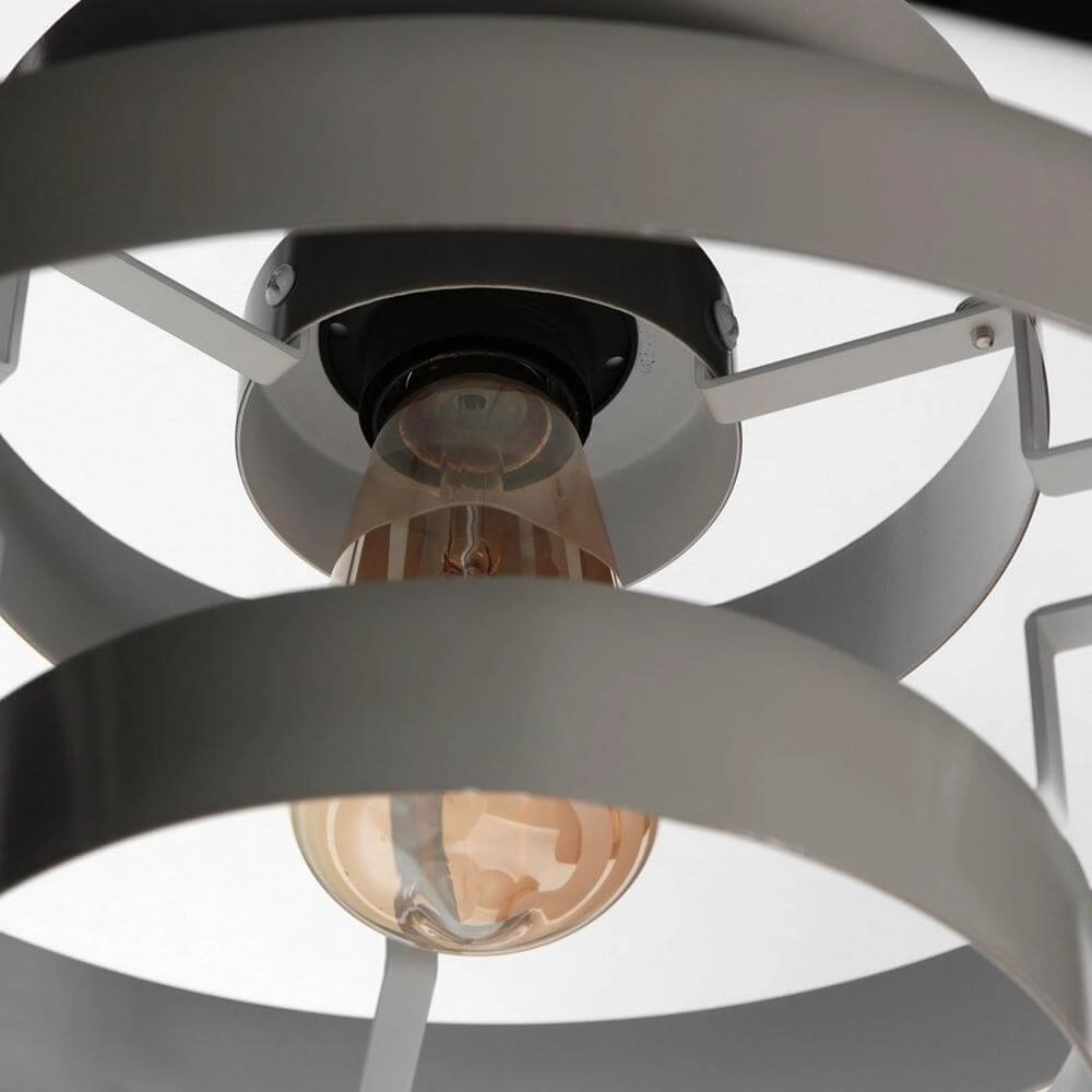 Design hanglamp Halo Cirque grijs Ø 50cm Steinhauer 8712746178319