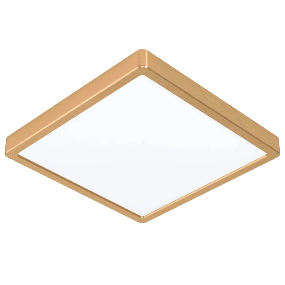 Messing plafondlamp Fueva 5 28,5 bij 28,5cm