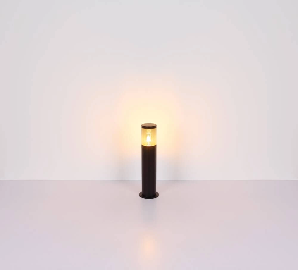 Zwarte terraslamp Xeloo 50 cm Globo 9007371443758