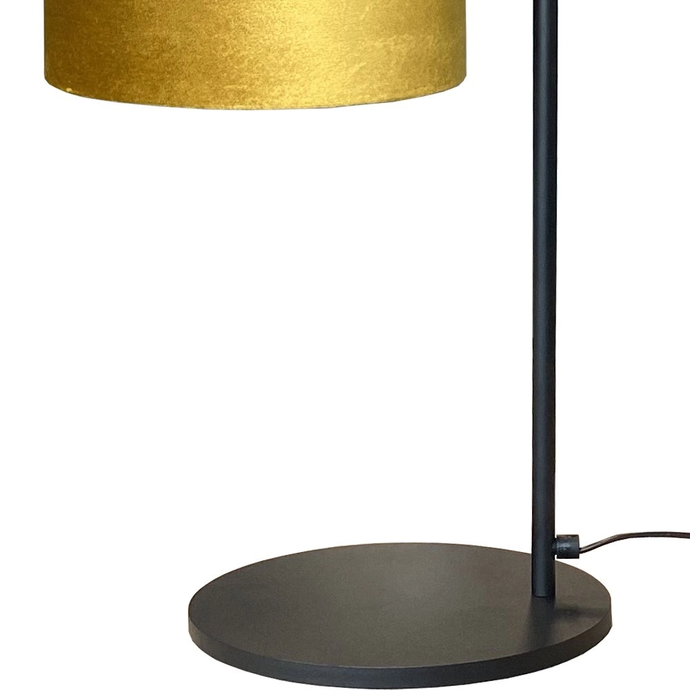 Tafel Schemerlamp Venus met goudkleurige lampenkap Masterlight 8718121251295