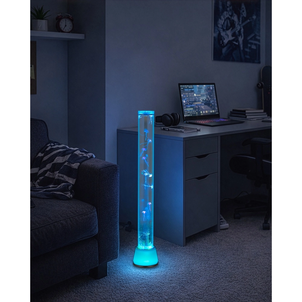 Vloerlamp Medusa zwart Trio 4017807707632