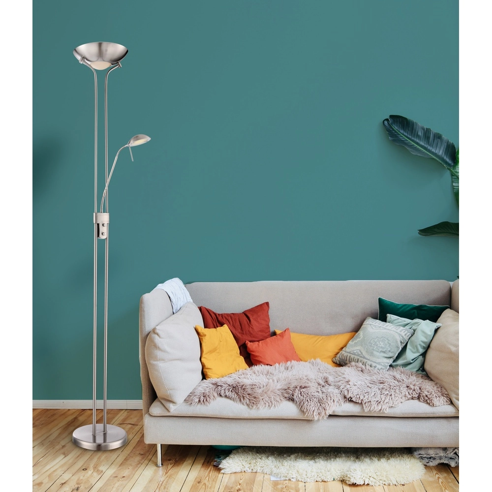 Leeslamp Leonas nikkel Globo 9007371233038