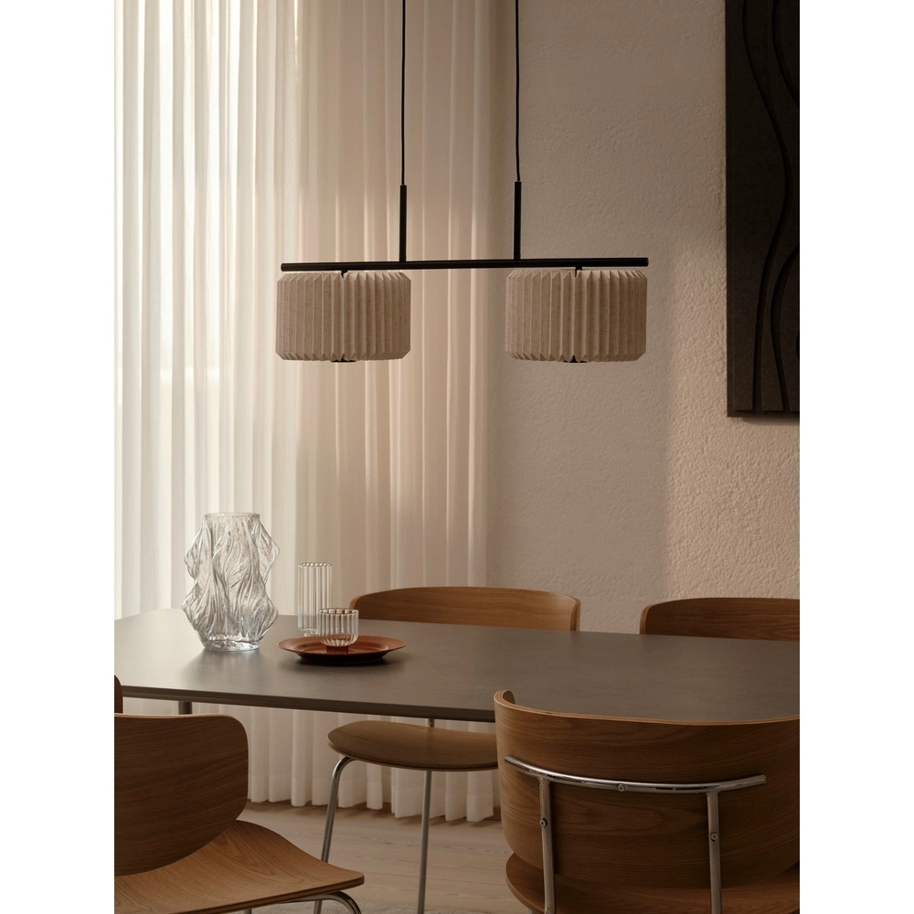 2L hanglamp Vivienne zand - scandinavisch Nordlux 5704924027130