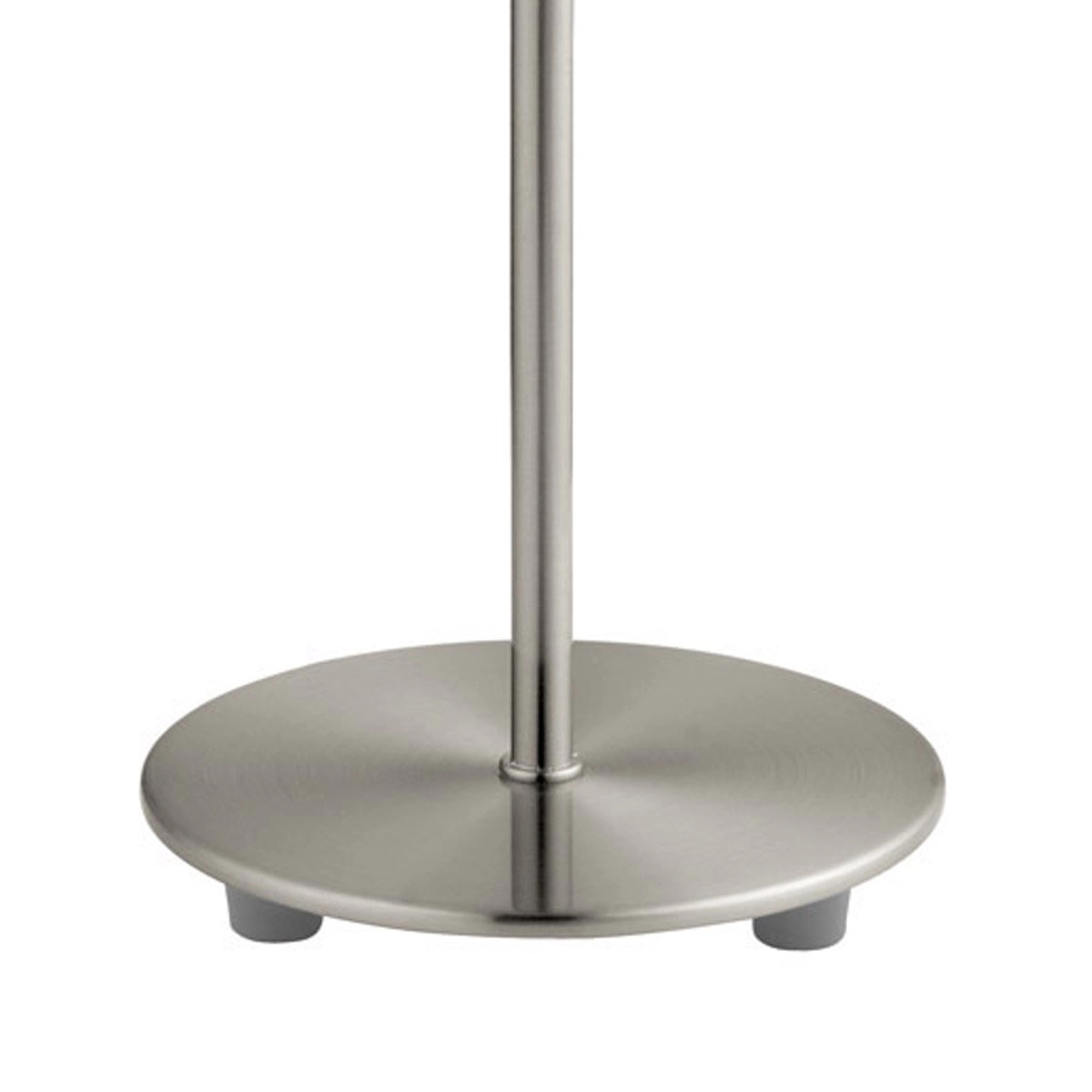 Tafellamp Damasco 1 30cm nikkel mat met wit Eglo 9002759957858