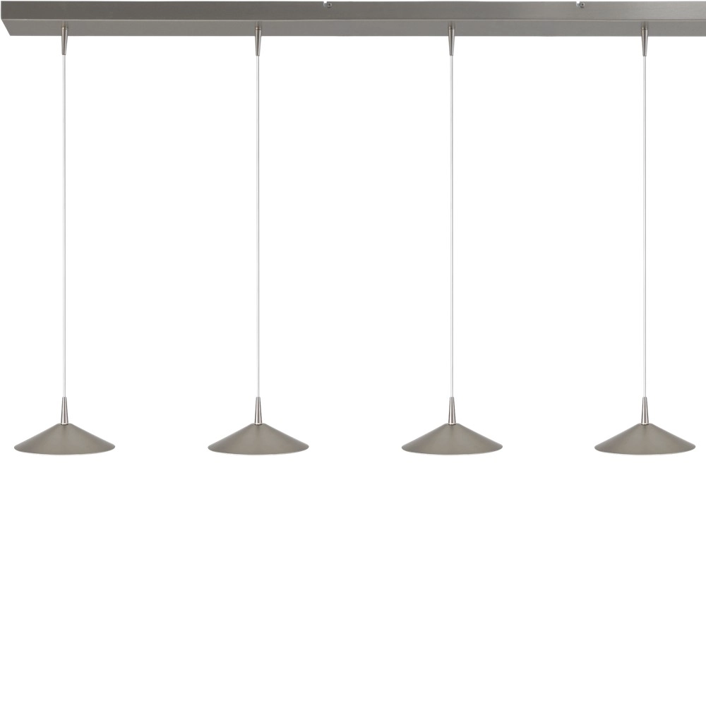 5-lichts hanglamp Ceppo nikkel Ø 18cm Masterlight 8718121358543