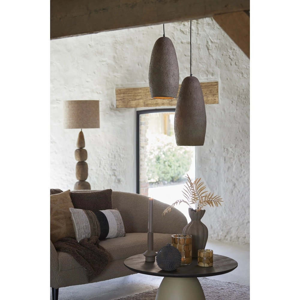 Papier marché hanglamp Divala Ø 24cm Light & Living 8717807795146