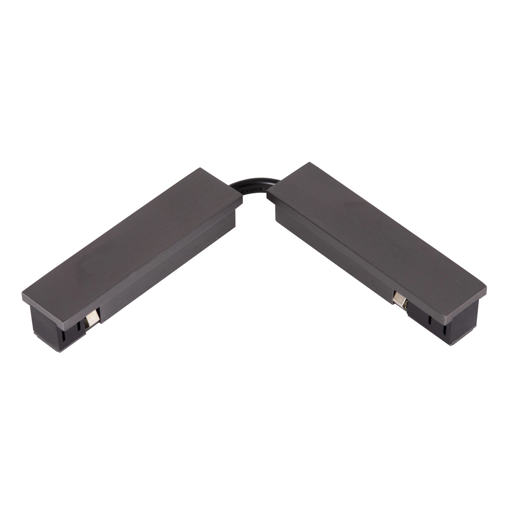 Flexibel koppelstuk 1-fase Linial mat zwart chroom