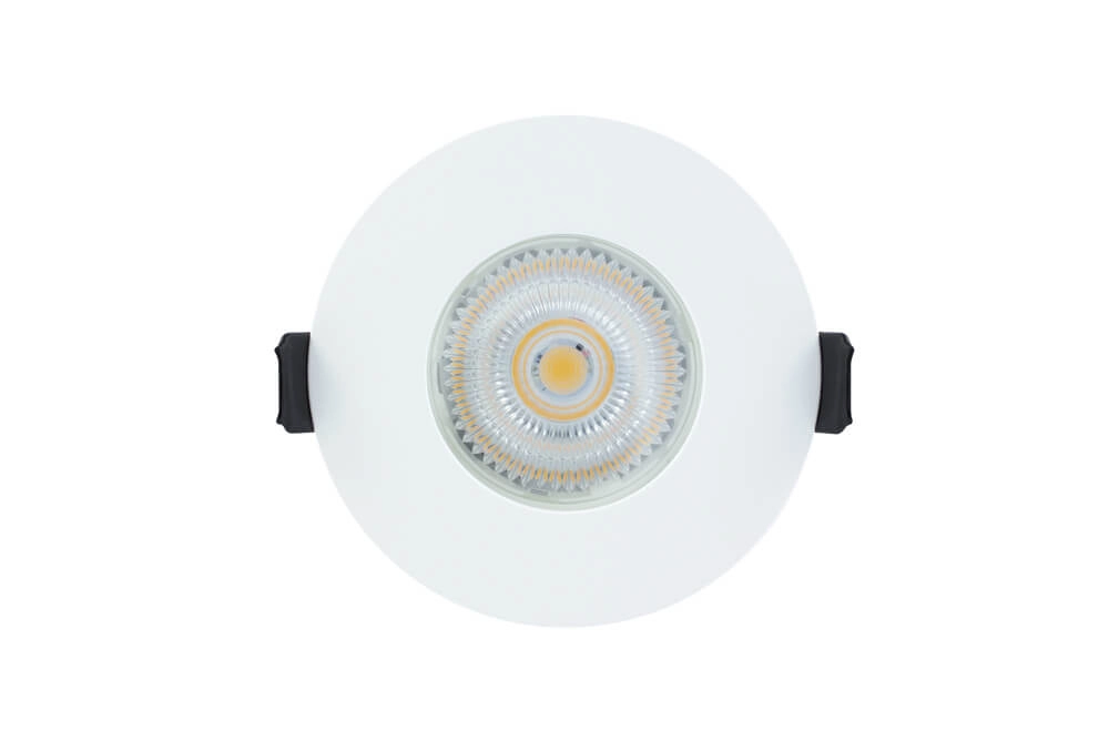 Witte inbouwspot EvoFire GU10 - rond Lyora 5055788228325