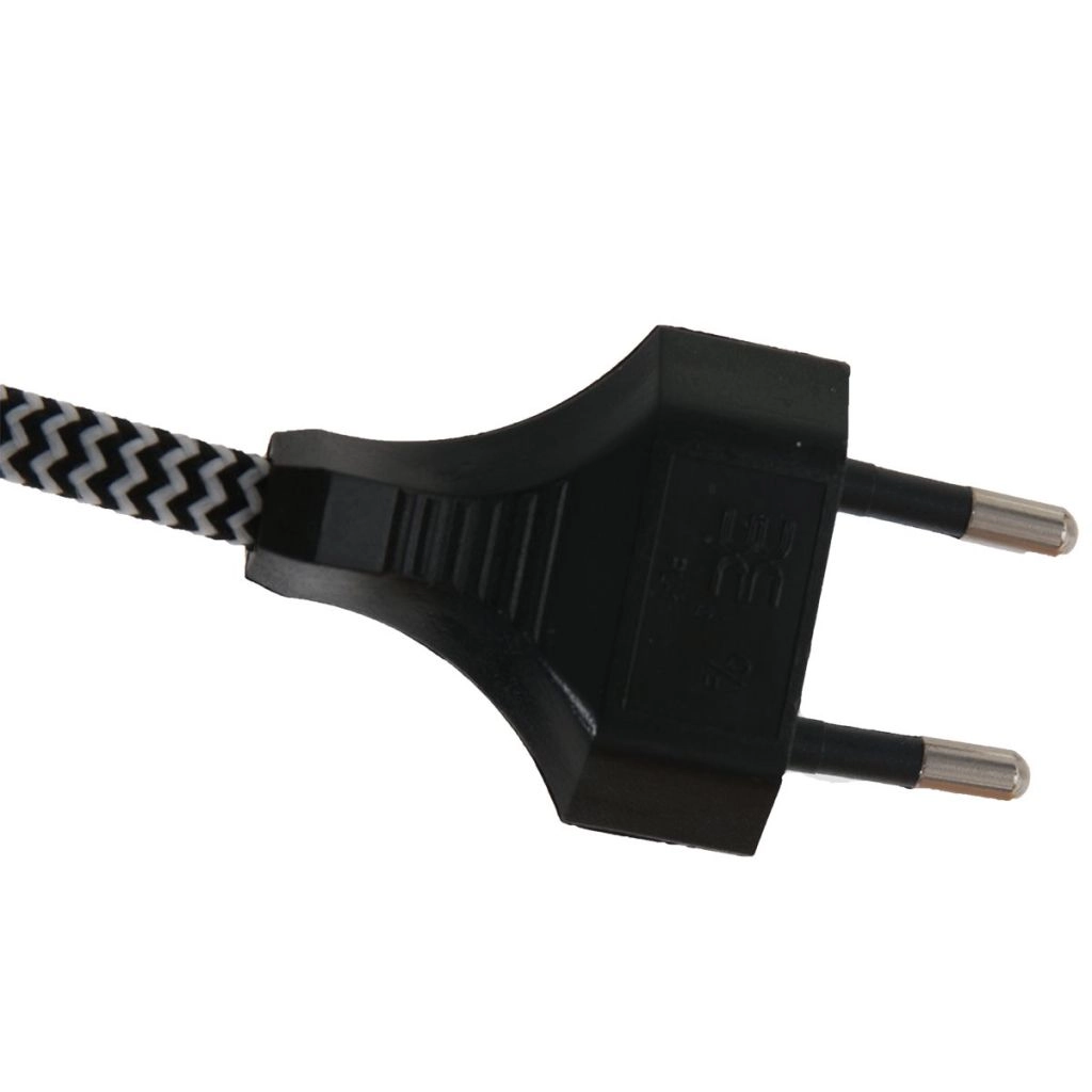 Zwarte wandlamp Vela Lino met crème kap Steinhauer 8712746182491