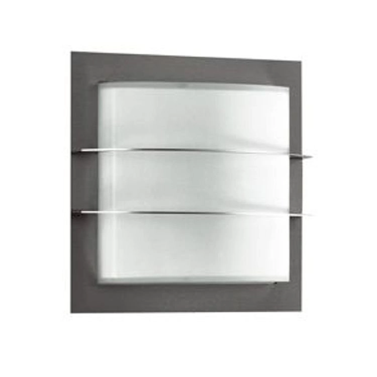 Buitenlamp RVS wand Square 26cm Albert 4007235961911